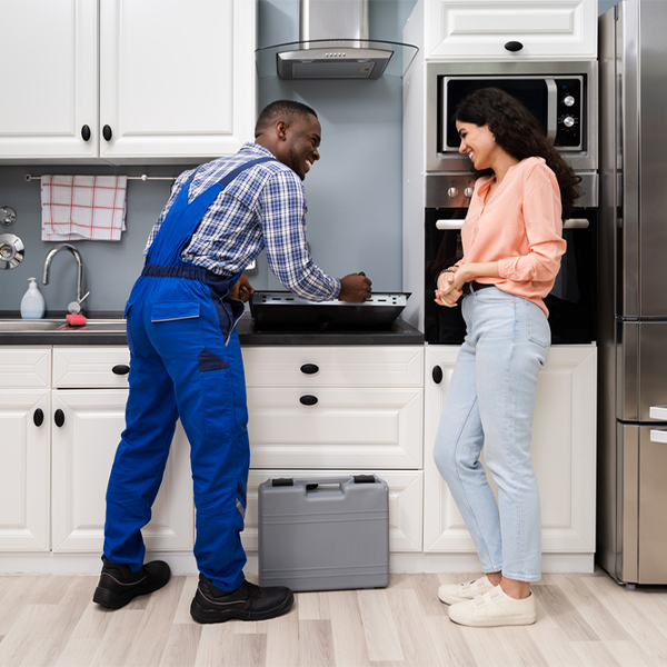 what kind of warranty do you offer on your cooktop repair services in Tefft